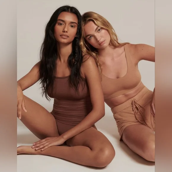 2pcs SKIMS SLEEP BRIEF/ CAMEL/4X/NWT - Picture 15 of 15